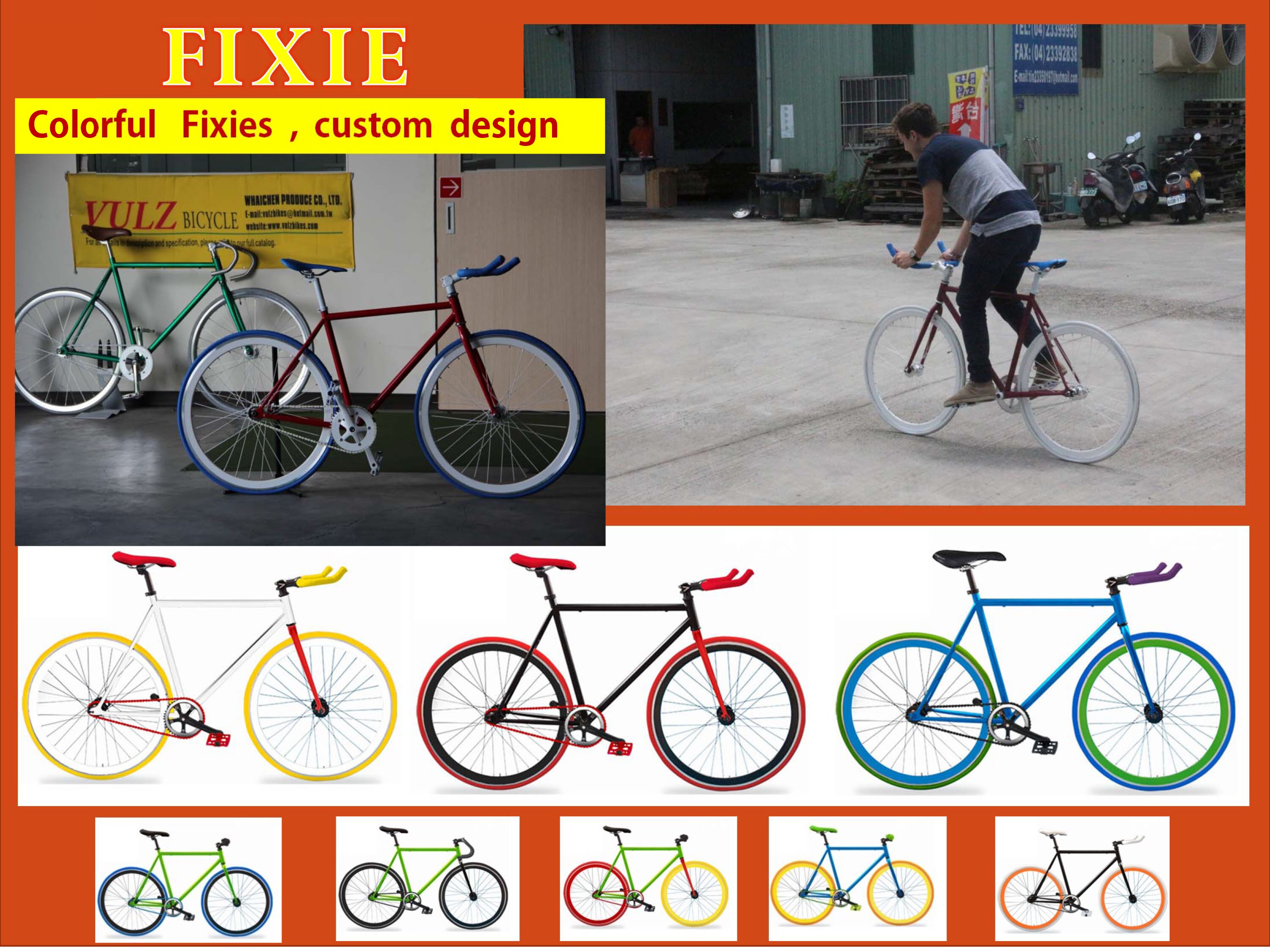 700C single speed women fixed gear road bike/colorful 700C fixed gear