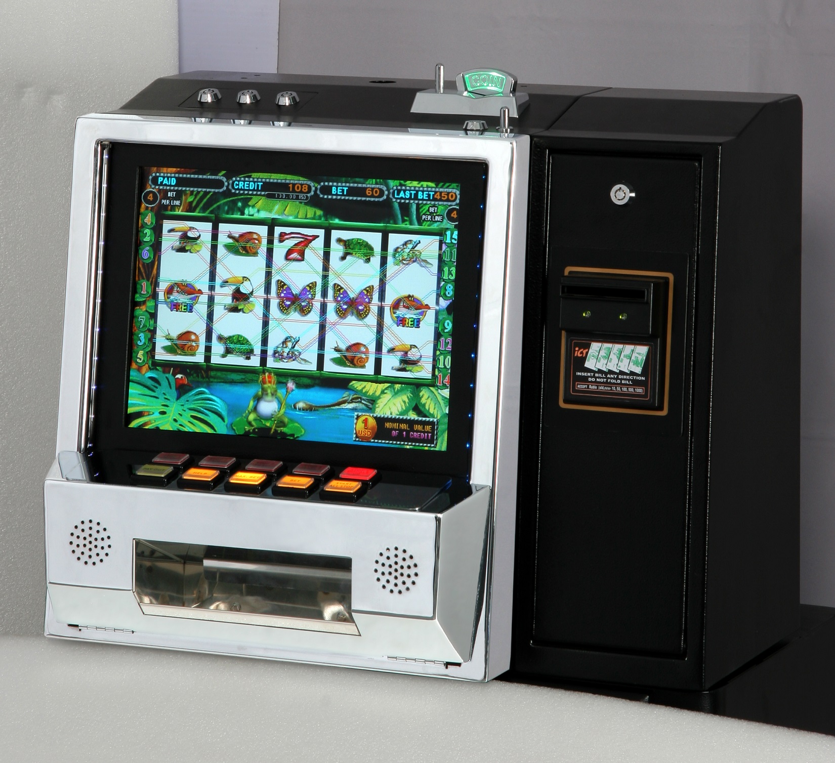 Arcade coinop Machine15inch counter top machine