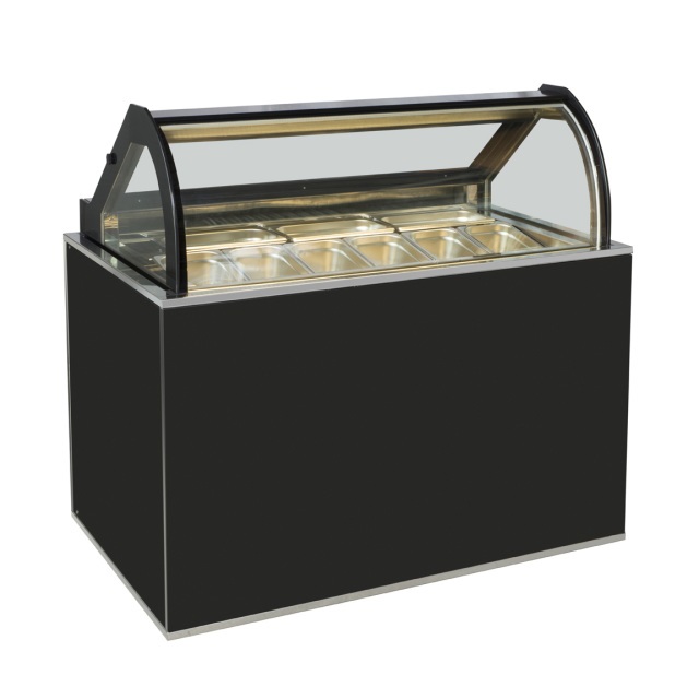 Economical ice cream chiller showcase Taiwantrade