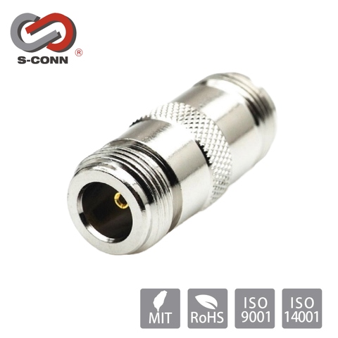 RF/Coaxial connector, N Jack to Jack Adapter