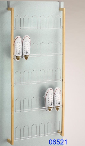 30 Prong overdoor shoe rack