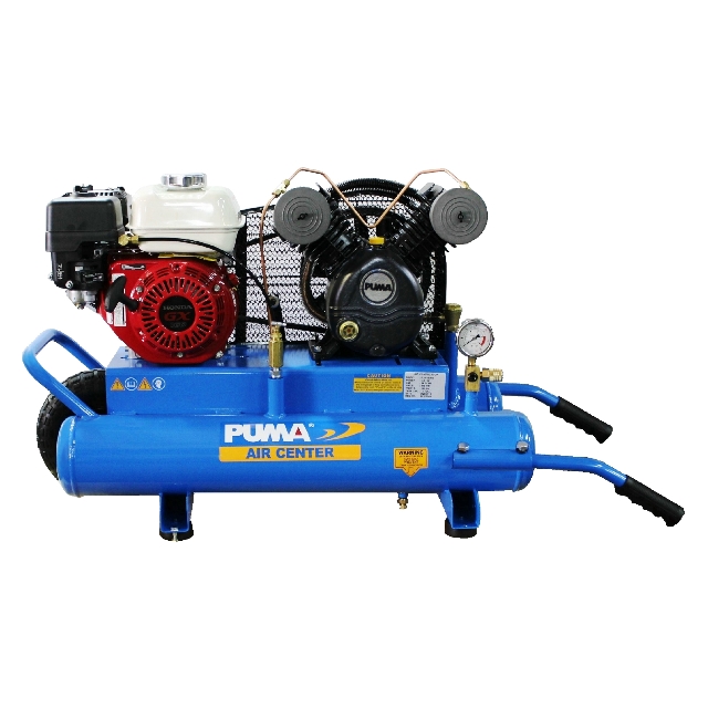 PUMA Oillube Single Stage HONDA GX160 Engine Powered air compressor