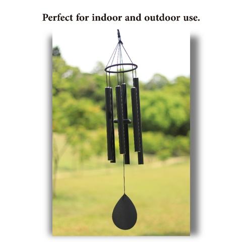 Memorial  Matt Black Windchime