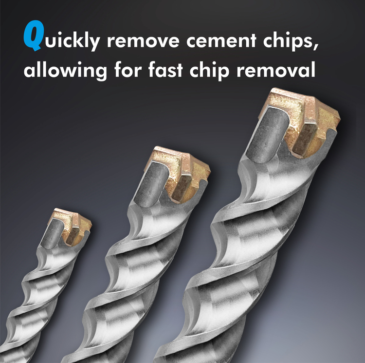 SDS plus 3 cutting edges Hammer Drill Bit