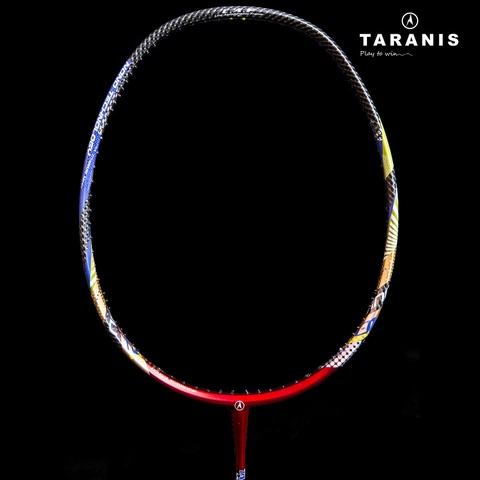 TARANIS Badminton Racket made with Kevlar Carbon T-7 K8 M Free stringing 