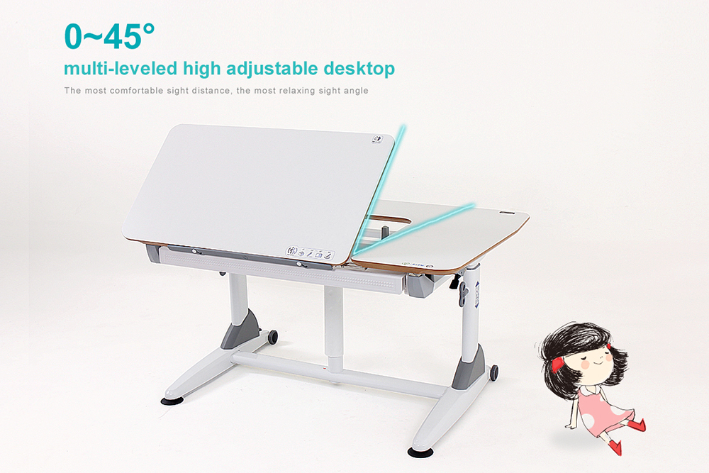 ergonomic furniture, ergonomic desk, height adjustable desk, adjustable desk, study desk