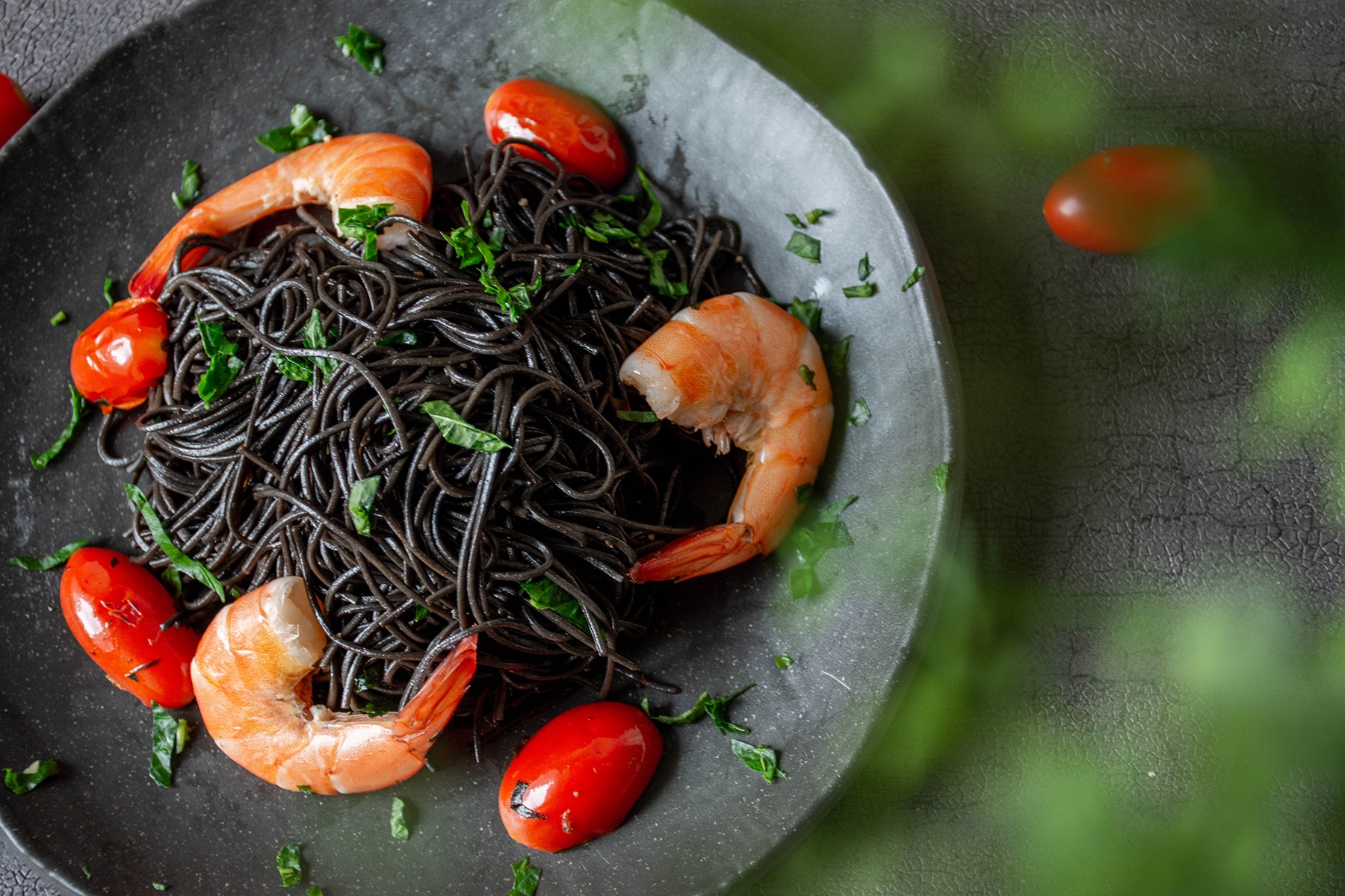 Squid Ink Noodles, Squid Ink Pasta, Skinny Capellini Taiwantrade