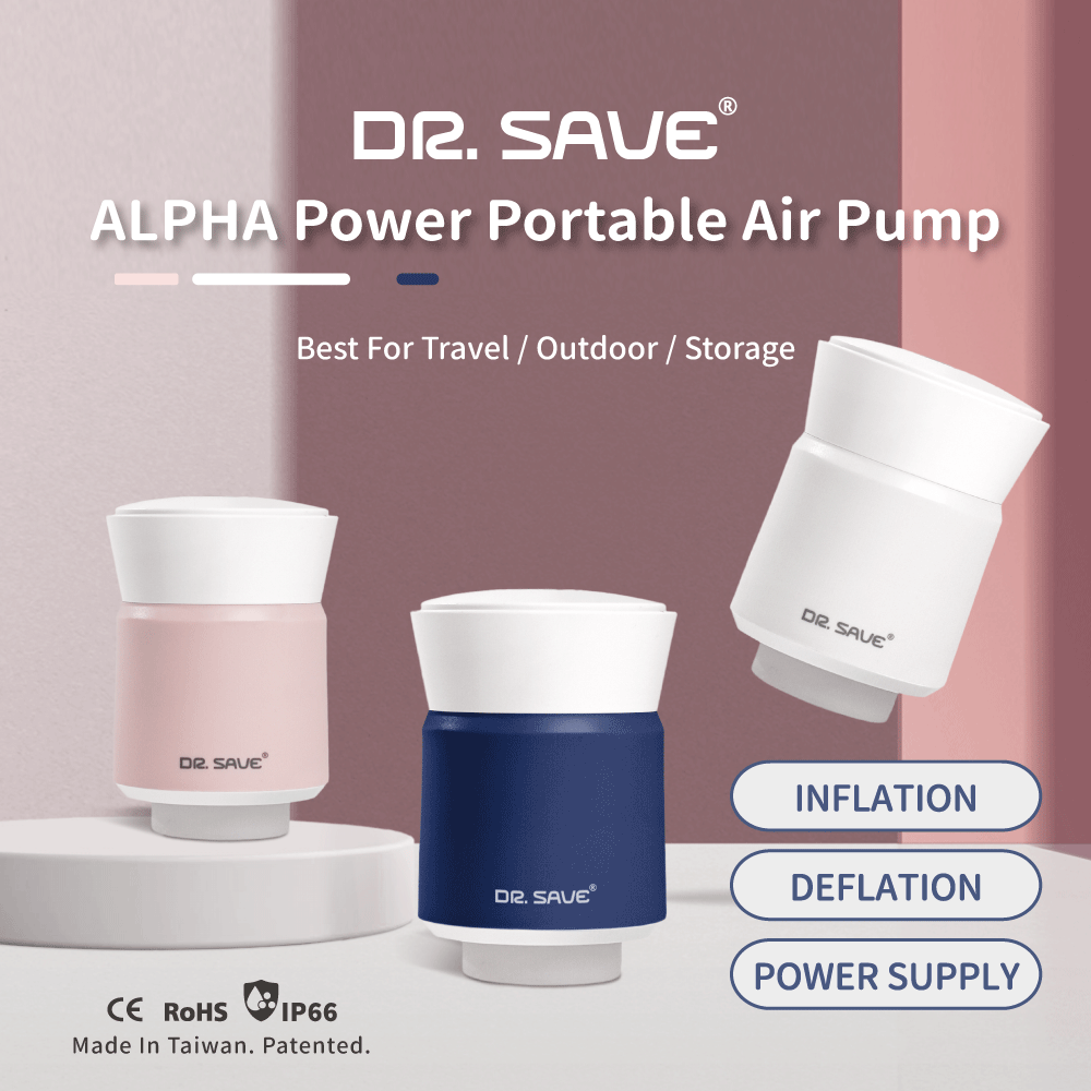 DR. SAVE ALPHA 
3 in 1 Power Portable Air Pump