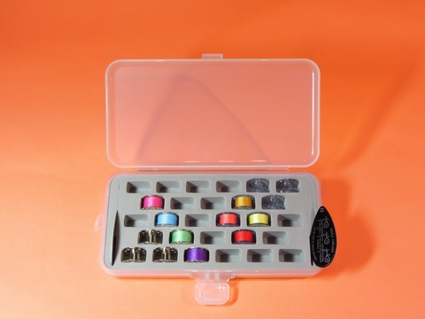 Bobbin Storage Box with Flexible Sponge Lining