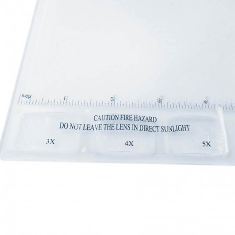 multi-magnification with 2x / 3x / 4x / 5x for reading