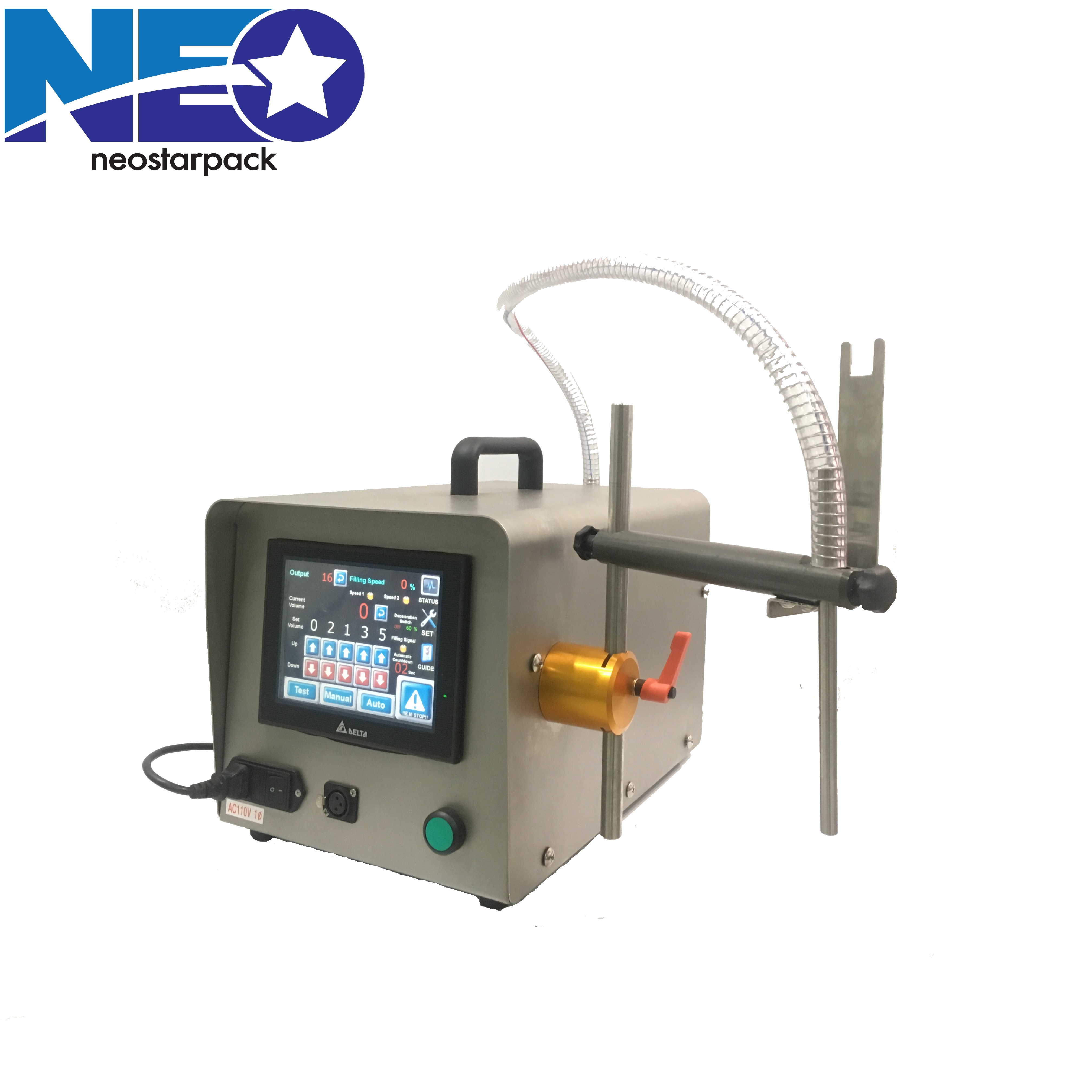 "Lemonade" Space saving filling machine