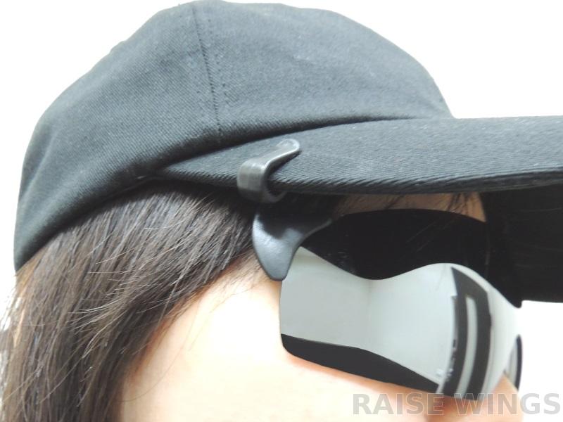 baseball cap clip on sunglasses