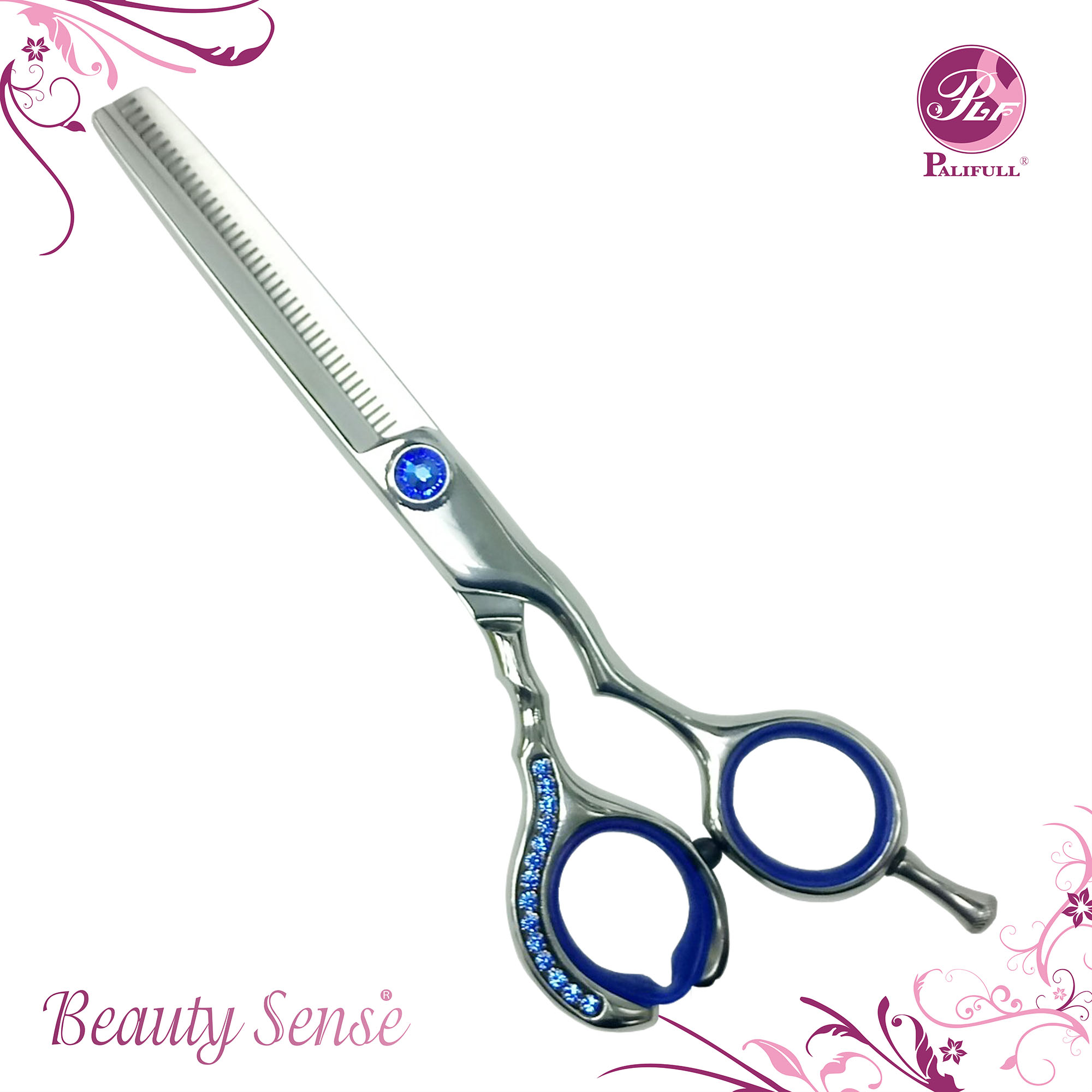Crystal Decoration Opposite Thinning Hair Scissors Plf O1dc57