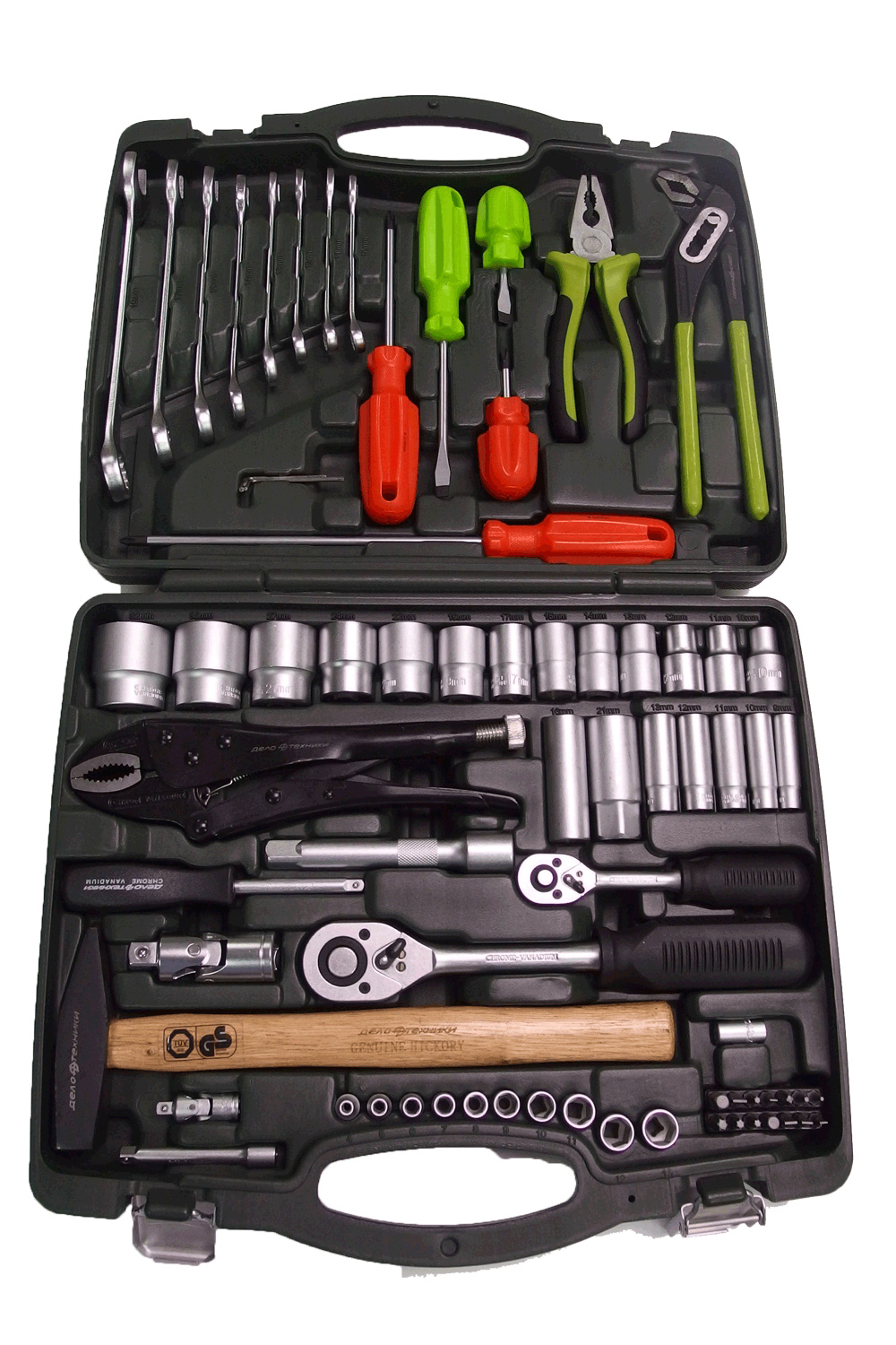 72Pc 1/4" & 1/2" Dr. Hand Tool Kit Taiwantrade