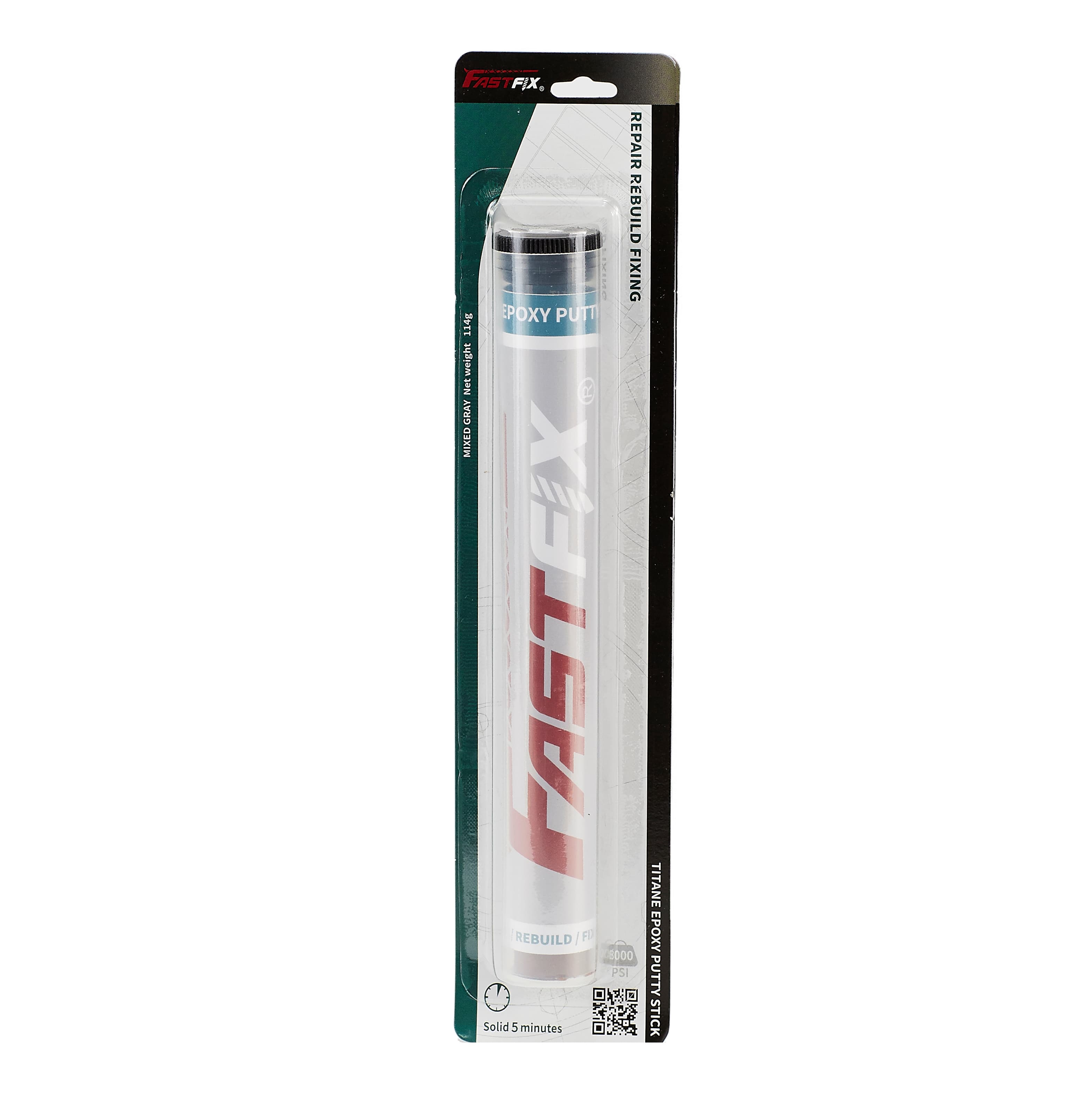 High temperature resistance titanium epoxy putty stick