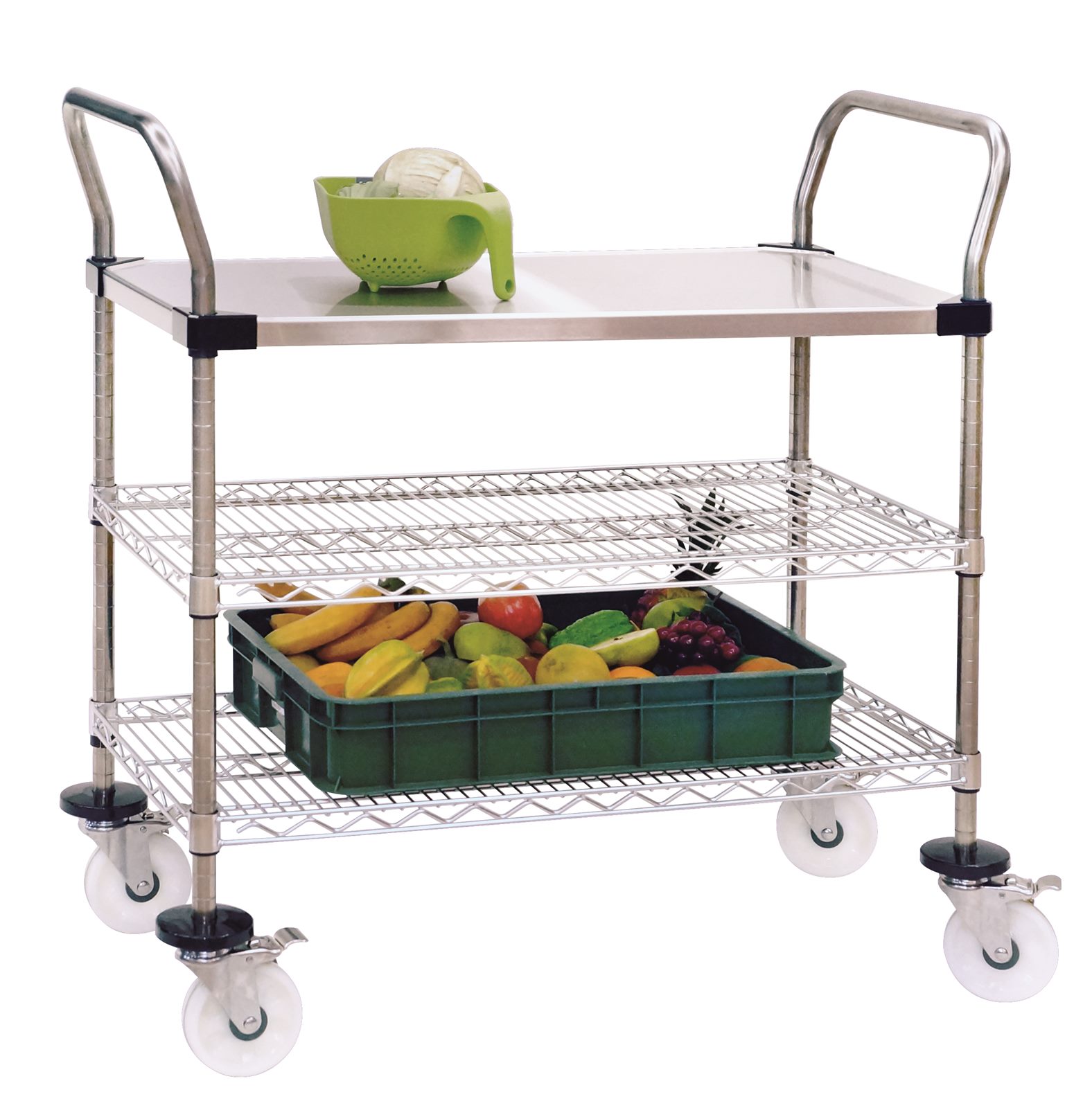 IN1146SOLID STAINLESS STEEL WIRE CARTS