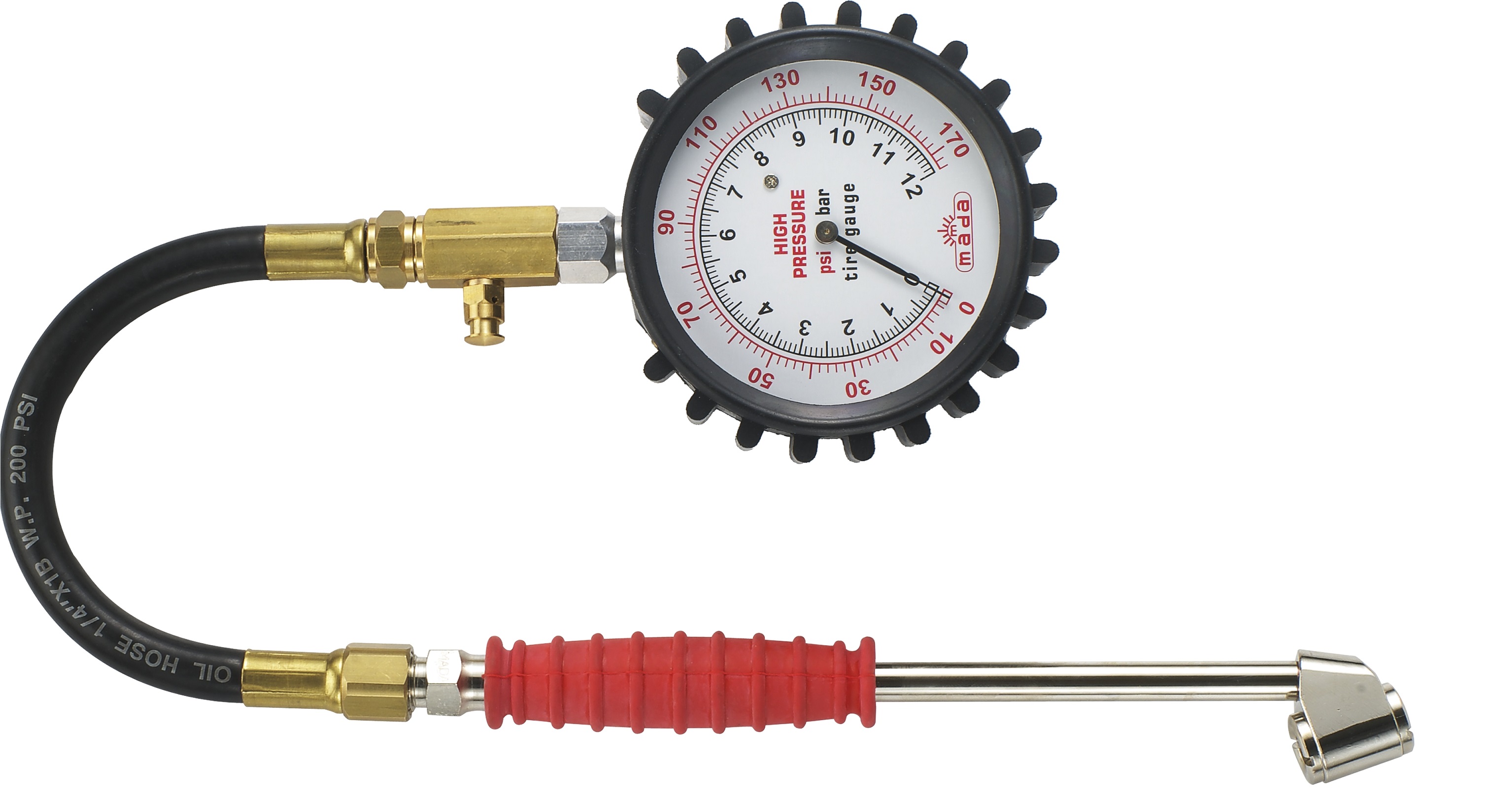 tire pressure gauges, tire gauges, tire tools, air chuck