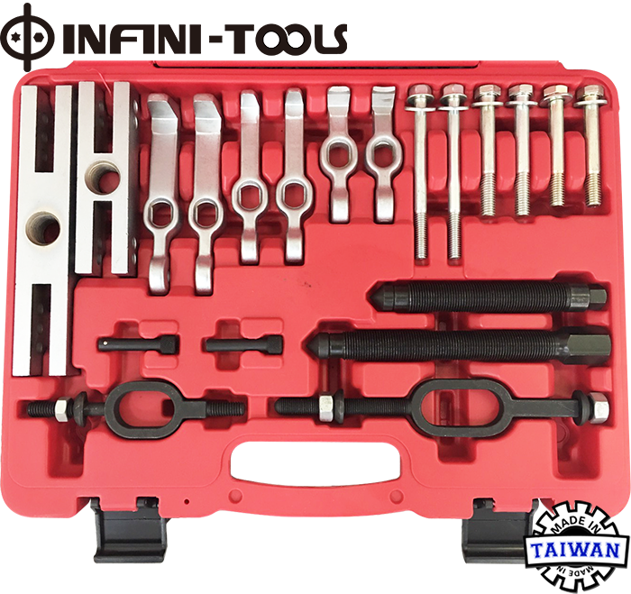 MultiPurpose Bearing & Pulley Puller Set, 20Piece