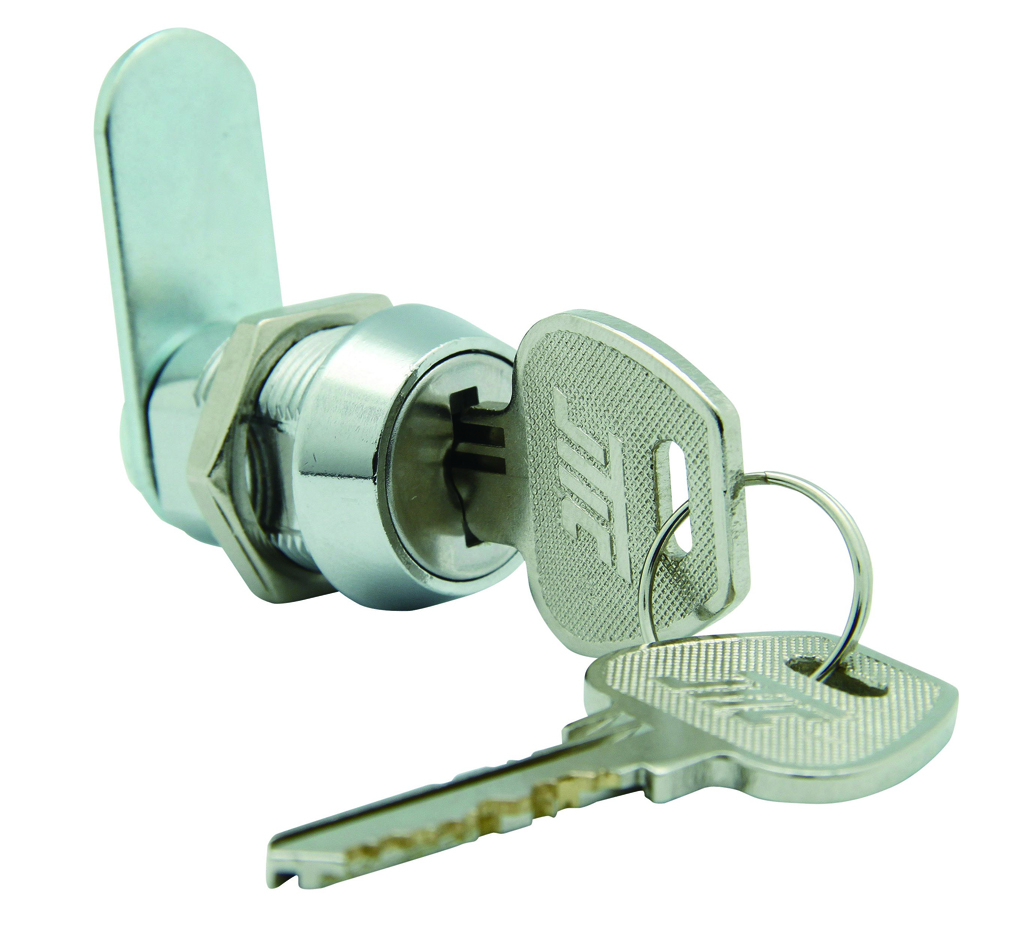 High Security cam lock with 2 keys