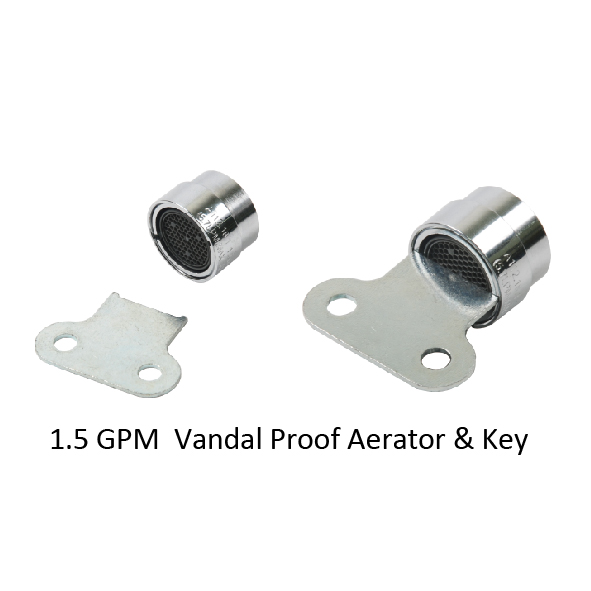Vandal proof aerator and key, 1.5GPM Taiwantrade