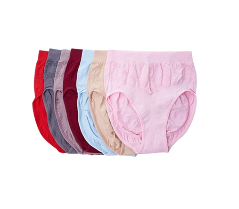 W001  Seamless series of bullets - ( mid-rise) underpants