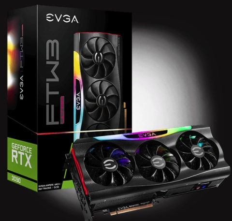 EVGA RTX3090 FTW3 ULTRA 24G-P5-3987-KR VGA Card Graphic card ...