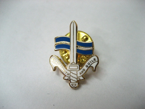 Minute security type Metal Badge