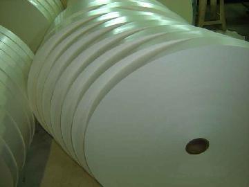 Paper slitter rewinding