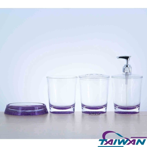 Acrylic Bathroom Accessories Set