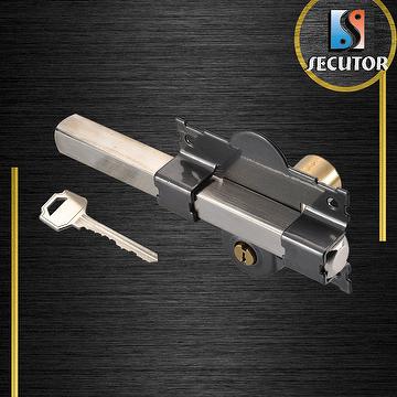 Long Latch Bar Double Locking Bolt Garage Door Rim Lock 