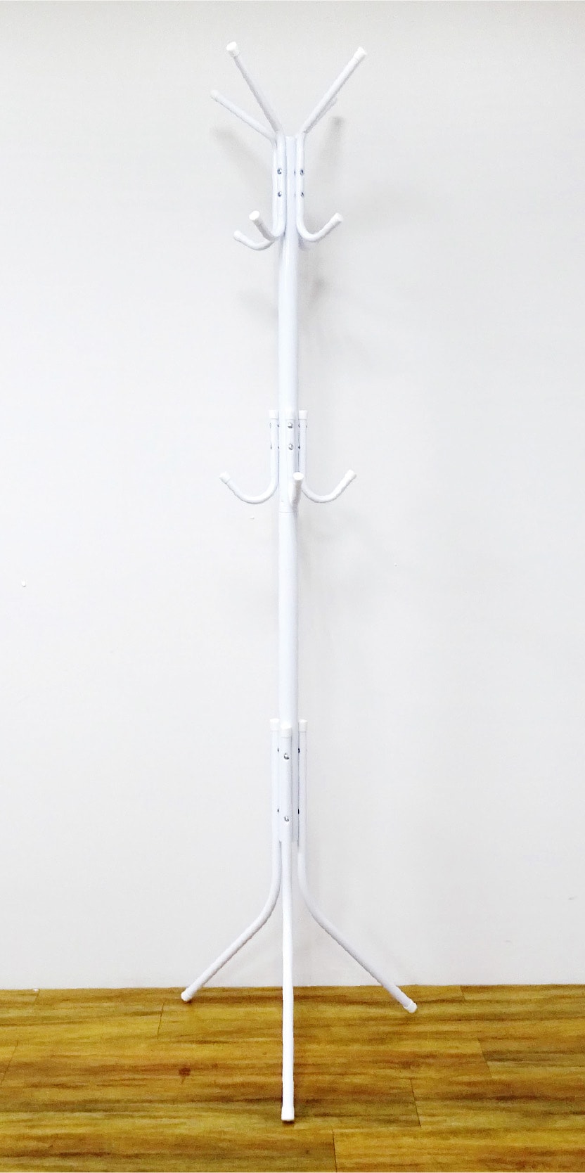 Coat and hat stand,12 Hooks Standing Metal Coat Rack Hat Hanger for