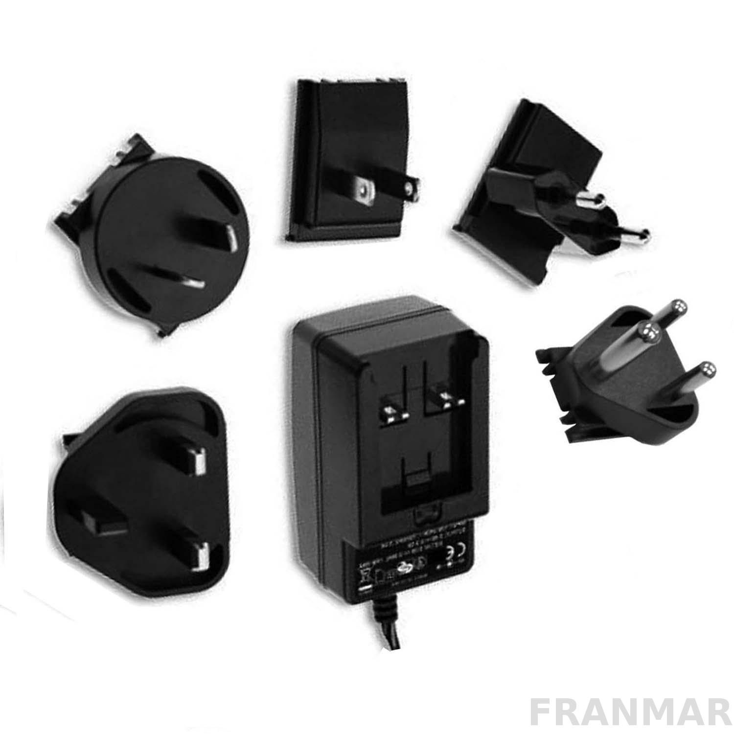 24W Medical interchangeable ac adapter