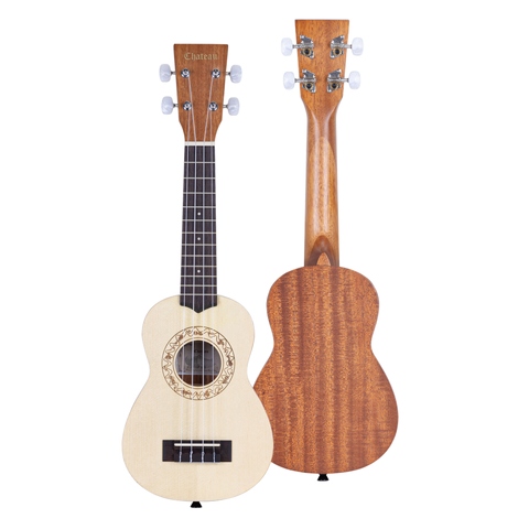 Chateau Ukulele - Satin Spruce Top Mahogany SPS03/SPC03/SPT03