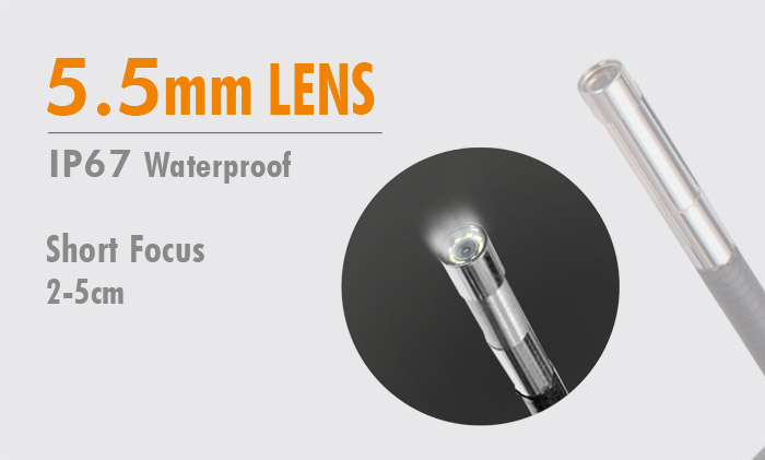 PST-2486 Portable Industrial Endoscope Borescope Camera Waterproof Video Borescope with 3.5 inch TFT LCD