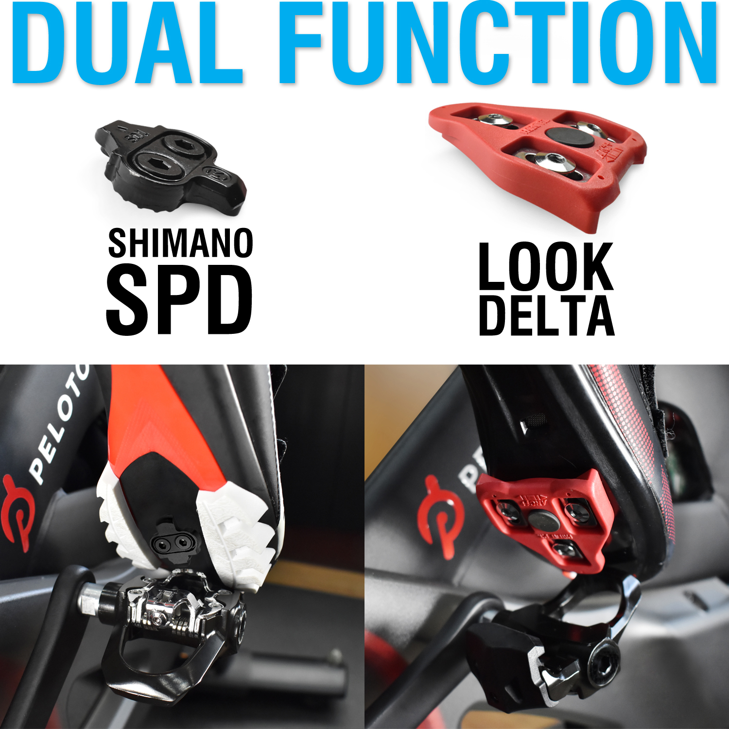 spd delta dual pedals