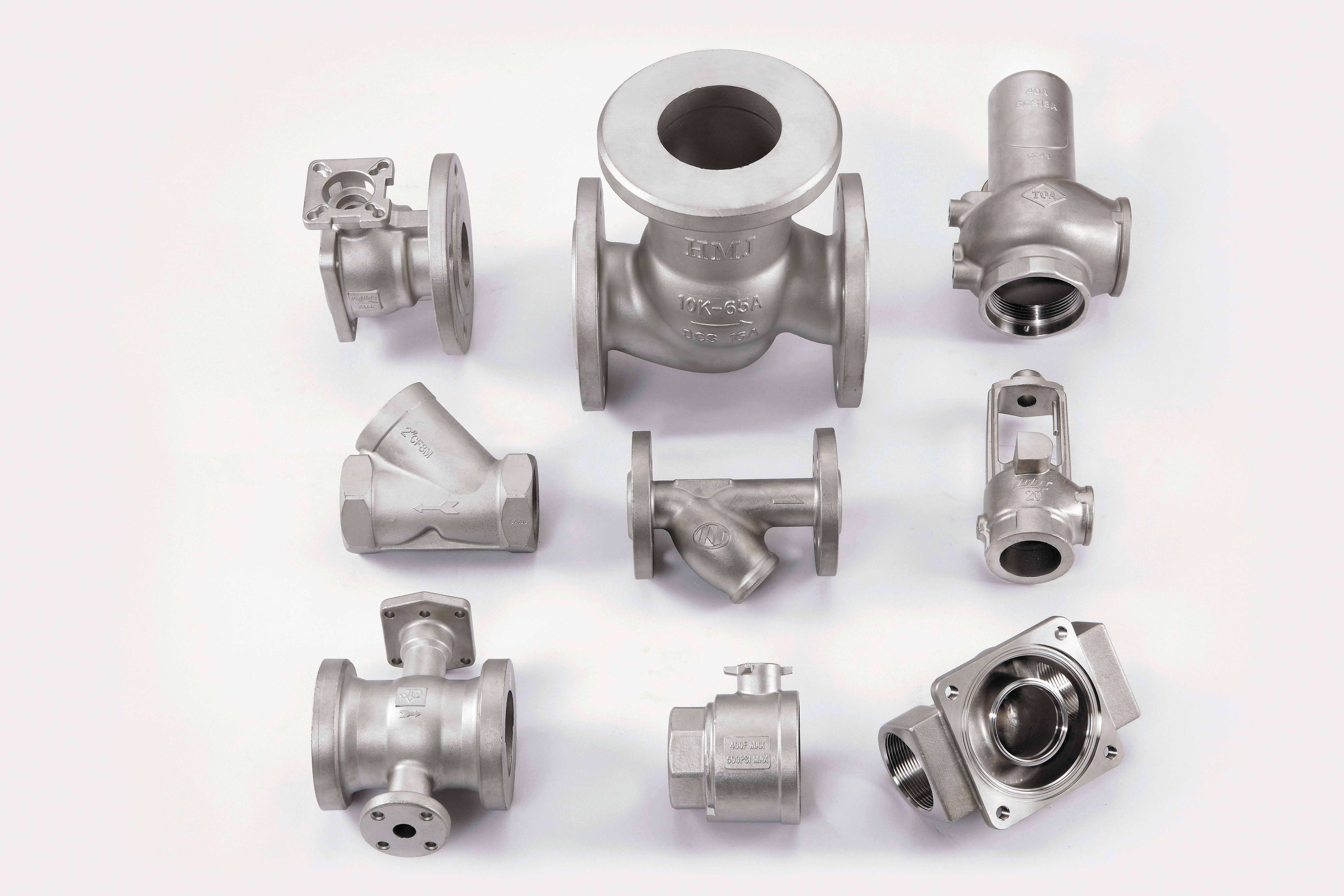 Casting parts. Parts for reciprocation Valves. Melting components Chemical.