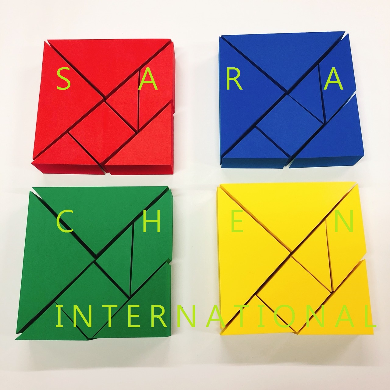 3d tangram