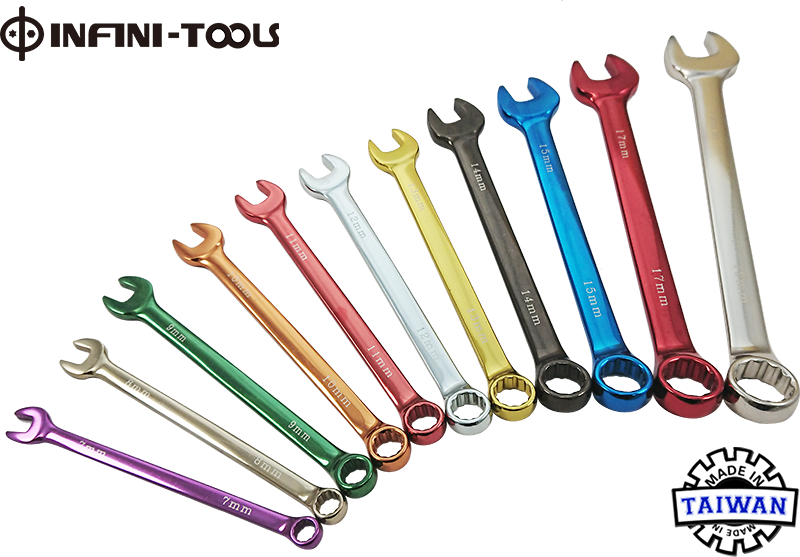 Color Coded Metric Combination Wrench INFINITOOLS CO., LTD.