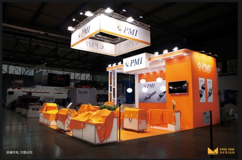 Exhibition Stalls for Machine Tool Exhibitions