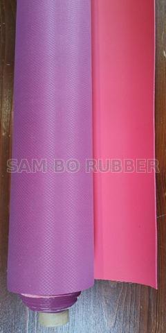 Double Sided Rubber Textile Sheet