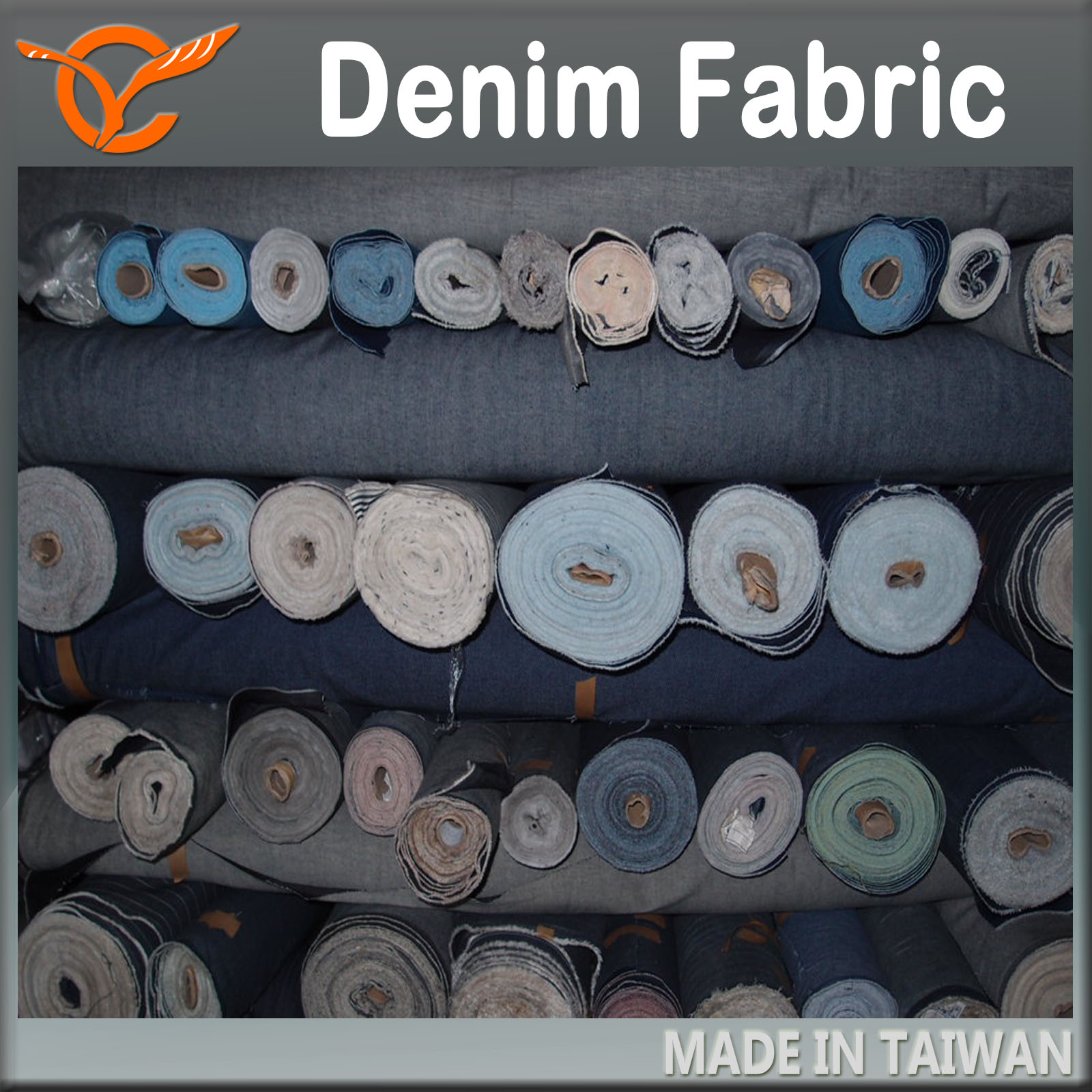 fake denim material