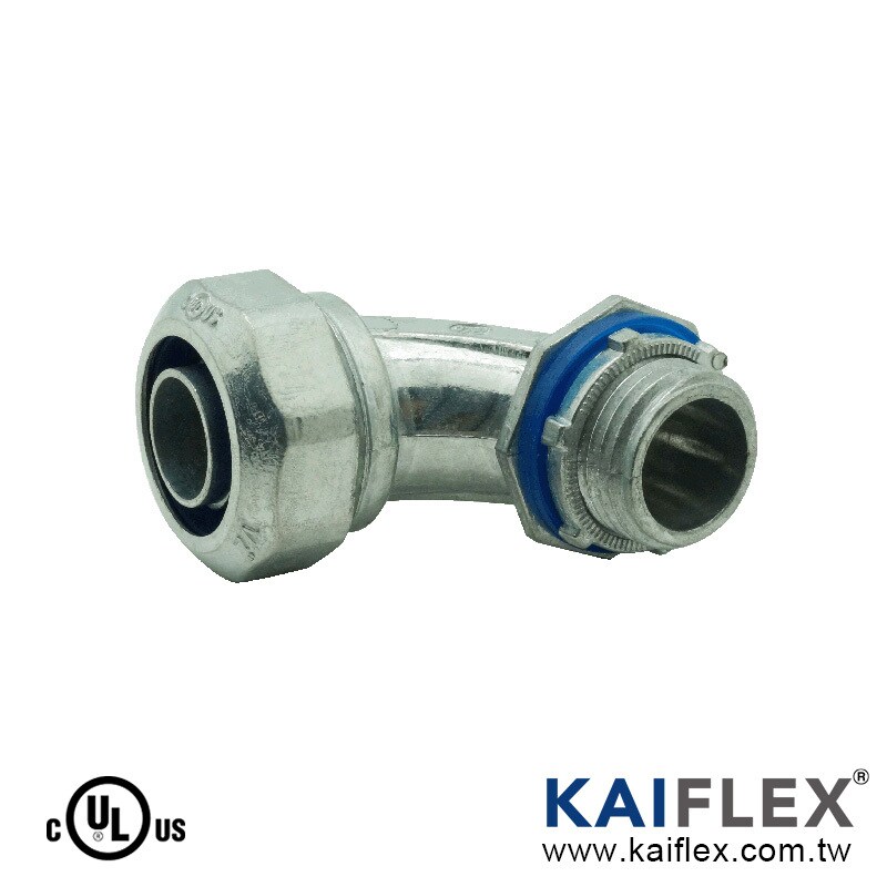 Reinforced Type Liquid Tight Conduit Fitting, Elbow Type, Male