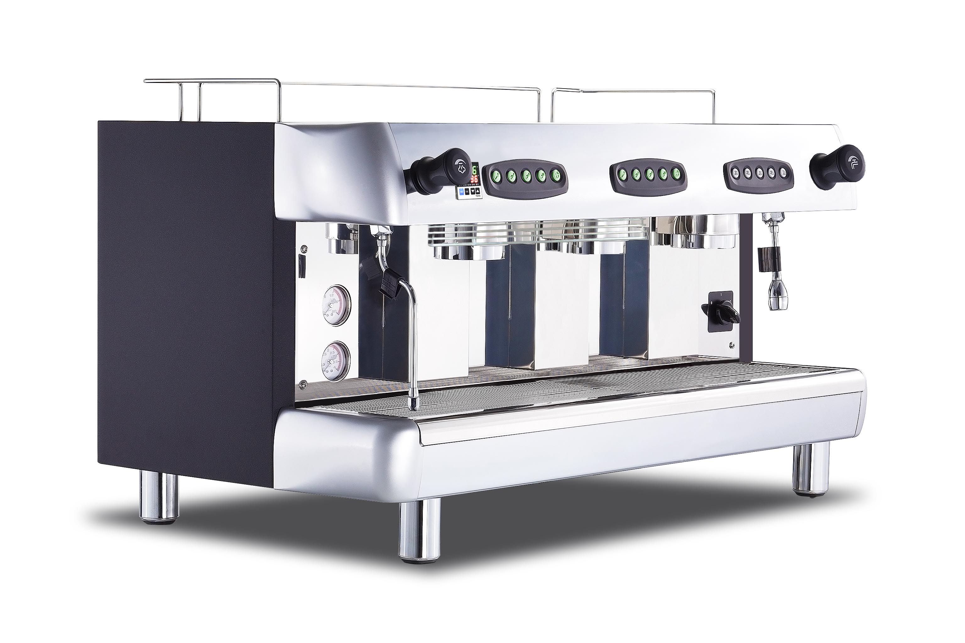 Commercial coffee outlet and tea machines