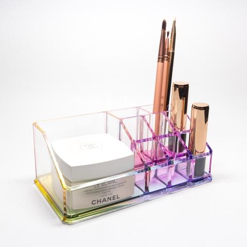 Countertop Cosmetic Rainbow Makeup Storage Organizer Astrid