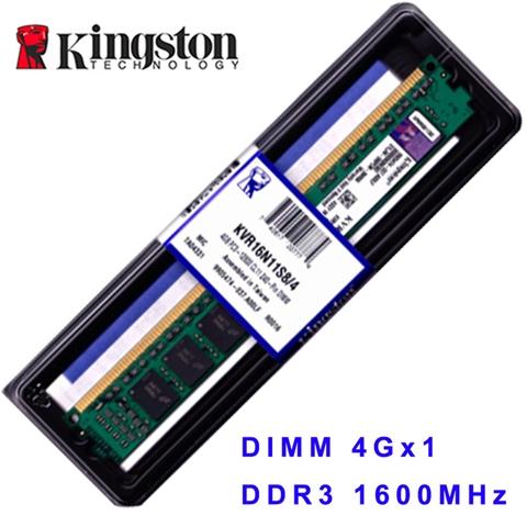 Kingston 8GB KVR16N11/8G DDR3 1600 DRAM Desk Top Memory Modules ...