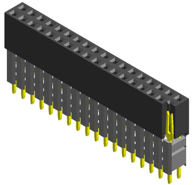 BOARD TO BOARD CONNECTOR, BOX HEADER, PIN HEADER, FEMALE HEADER,FEMALE