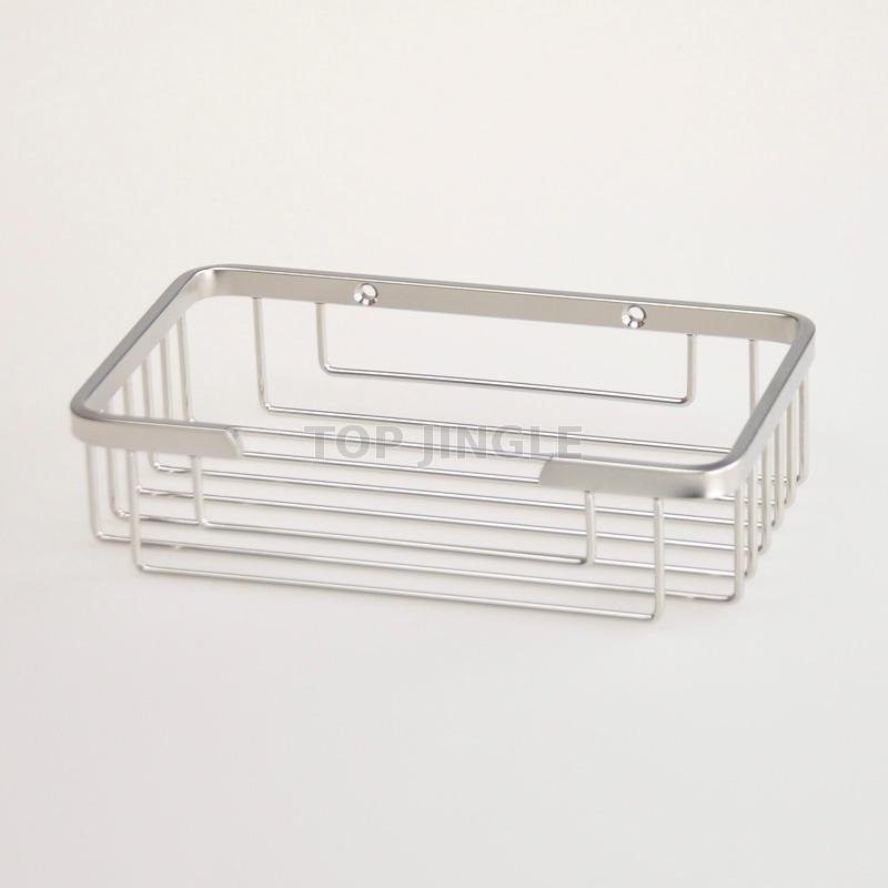 Stainless steel wall mounted wire shower storage basket Taiwantrade