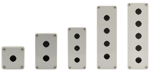 IP68 Plastic Boxes - Pushbutton Boxes Ø22