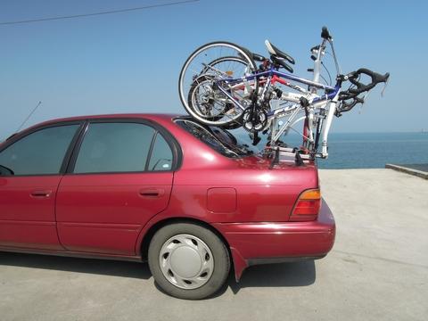 bicycle rack for sedan
