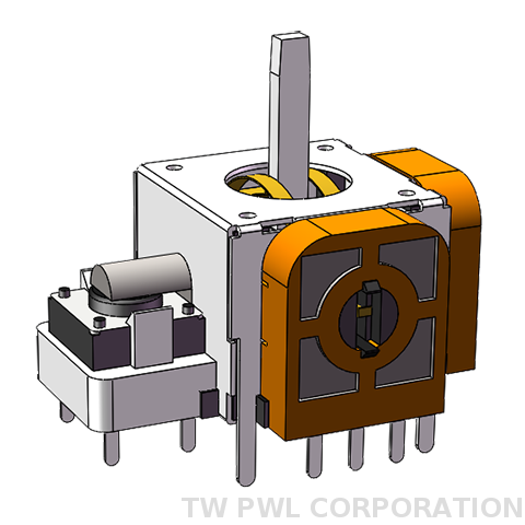 Stick controller type potentiometer